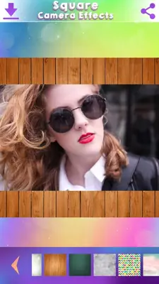 No Crop Square Camera Effects android App screenshot 2
